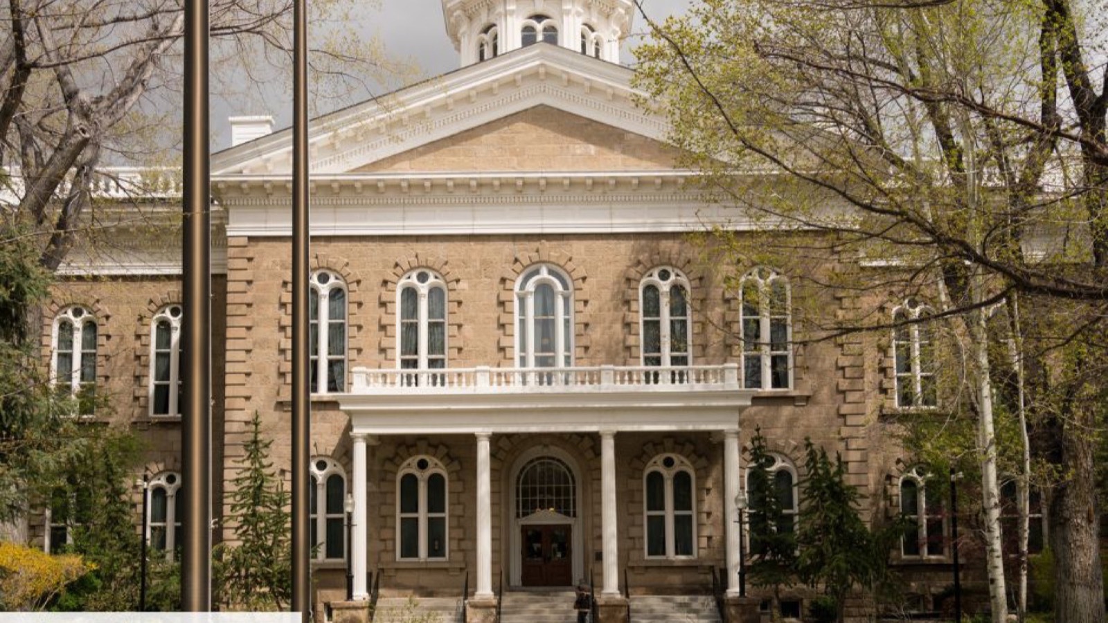Northern Nevada residential streets with mountain backdrop — Carson City school boundary guide 2026